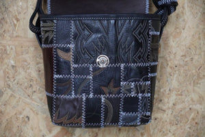 
                  
                    Patchwork Shoulder Bag (Black)
                  
                